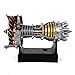 TR900 Turbofan Engine Model Aircraft Engine Kit Turbojet Engine Model Adult Gift Mechanical Science Education Toy As Shown