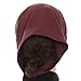 Ayisah Hijab Caps Underscarf for Women – Plum Hijab Cap Underscarf Turban Dreadlocks Tube – Muslim Accessories Headscarf Wrap - Islamic Hajib Headwrap Tube Fashion Solid Color (Plum)