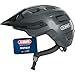 ABUS Casco MTB MoTrip - casco de ciclismo robusto con visera ajustable en altura para ciclistas de montaña - ajuste personalizado - unisex
