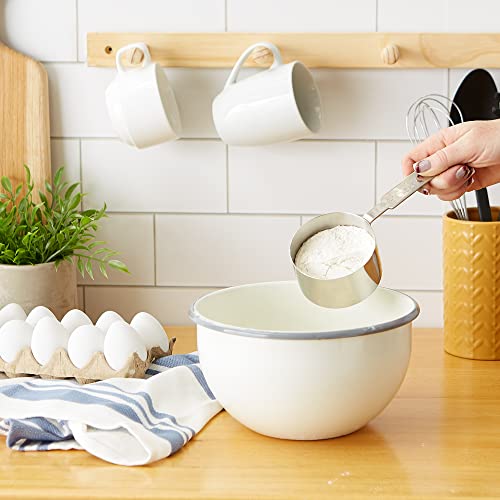 Vaso medidor de cocina de acero inoxidable 1 taza miniatura 4