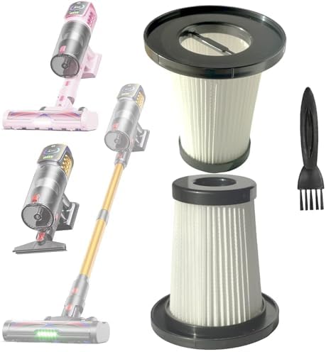 2Pack P9 HEPA Filter Replacement Compatible with FoxNoble Cordless Vacuum Cleaner, Washable Filters Works with FoxNoble 55kpa Upright Vacuum. image 3