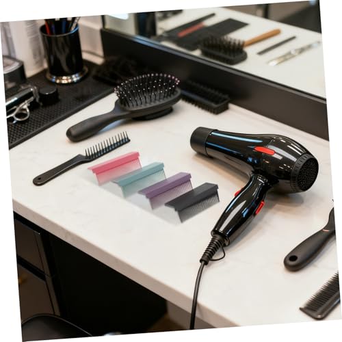 Peine plancha para alisar cabello set 4 piezas plástico miniatura 7