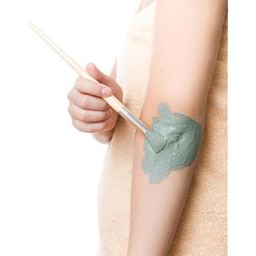 Argila Verde Pura e Natural para Máscaras Faciais e Corporais | Controle de Oleosidade, Acne e Detox da Pele | 500g | Produto Vegano e Cruelty-Free