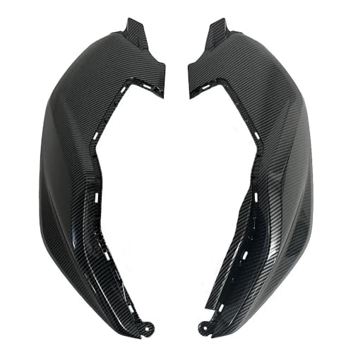 Cache latéral réservoir aspect carbone profilé pour MT-07 - 5