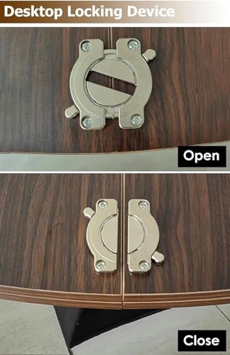 Table de pliage ronde extensible extérieure pour mariage café et buffes - 7