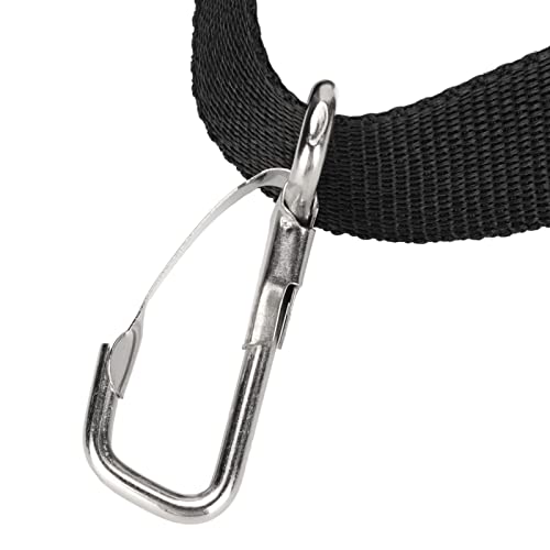 Alça de Arnês de Ombro Acolchoada Gancho de Aço Inoxidável de Poliéster Durável para Uso a Longo Pra
