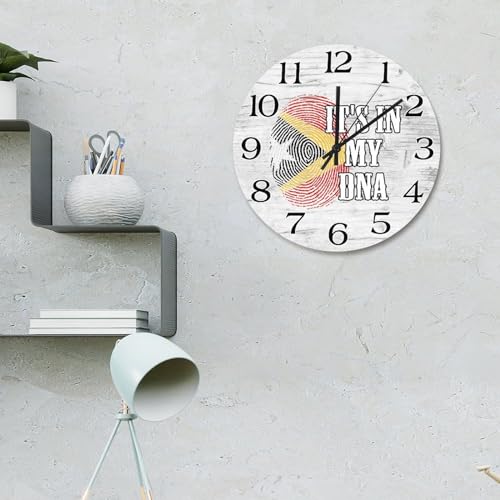 Cadeau voyage Timor Oriental avec horloge bois à suspendre - 3