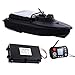 ZDSKSH Rc Boot Futterboot Mit Echolot Und GPS Angeln, Köderboot, 1000 Entfernung Automatic Cruise Köder-Boot Mit 20000mah Batterie Strecken Unabhängigen Köderfächern Nachtlicht