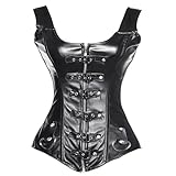 Photo Gallery xmaiyif corsetto donna top tunica nera con cinturini in fico in pelle in finta cintura da donna con cerniera gotica-nero-l Photo Gallery xmaiyif corsetto donna top tunica nera con cinturini in fico in pelle in finta cintura da donna con cerniera gotica-nero-l