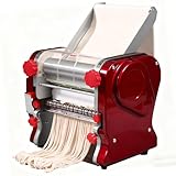 XINGYUEXUAN Electric Pasta Making Machine Commercial Noodle Spaghetti Maker Dough Roller with 2mm/6mm Cutter