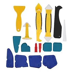 Grout Remover Tool, Sealant Scraper Tool, DIY Practical 16pcs Reusable Bathroom Floor for DIY Enthusiasts Door Window