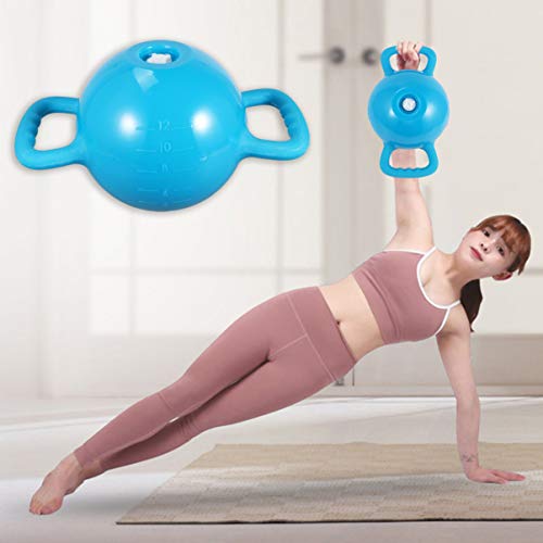 Garneck Kettlebell – Campainha ajustável com alças duplas e halteres esportivos para ioga (padrão de