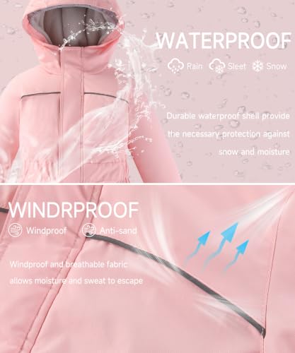 Image of M2C Boys Girls One Piece Snowsuit Winter Warm Ski Coveralls