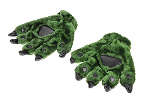 Unisex Halloween Cosplay Gloves Animal Costume Dinasour Cat Paw Claw Wolf Gloves