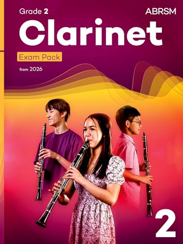 Clarinet Exam Pack from 2026, ABRSM Grade 2: Selected from the syllabus from 2026. Clarinet Part, Piano Accompaniment, Scales & Sight-Reading (ABRSM Exam Pieces) - -12%