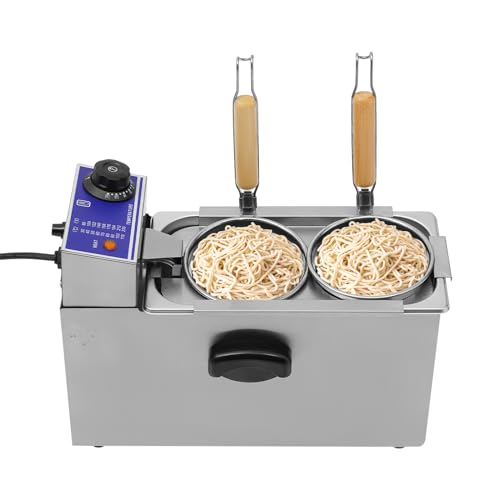 Commercial Stainless Steel 2-Hole Pasta Cooker