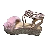 Sohle: Damen Strandsandalen Sohle besteht aus hochwertigem Gummimaterial, ist leicht und rutschfest, hat einen guten Griff und eignet sich für den Außen- oder Innenbereich. Sie kann den ganzen Tag getragen werden, und bietet ideale Entspannung für die Füße.