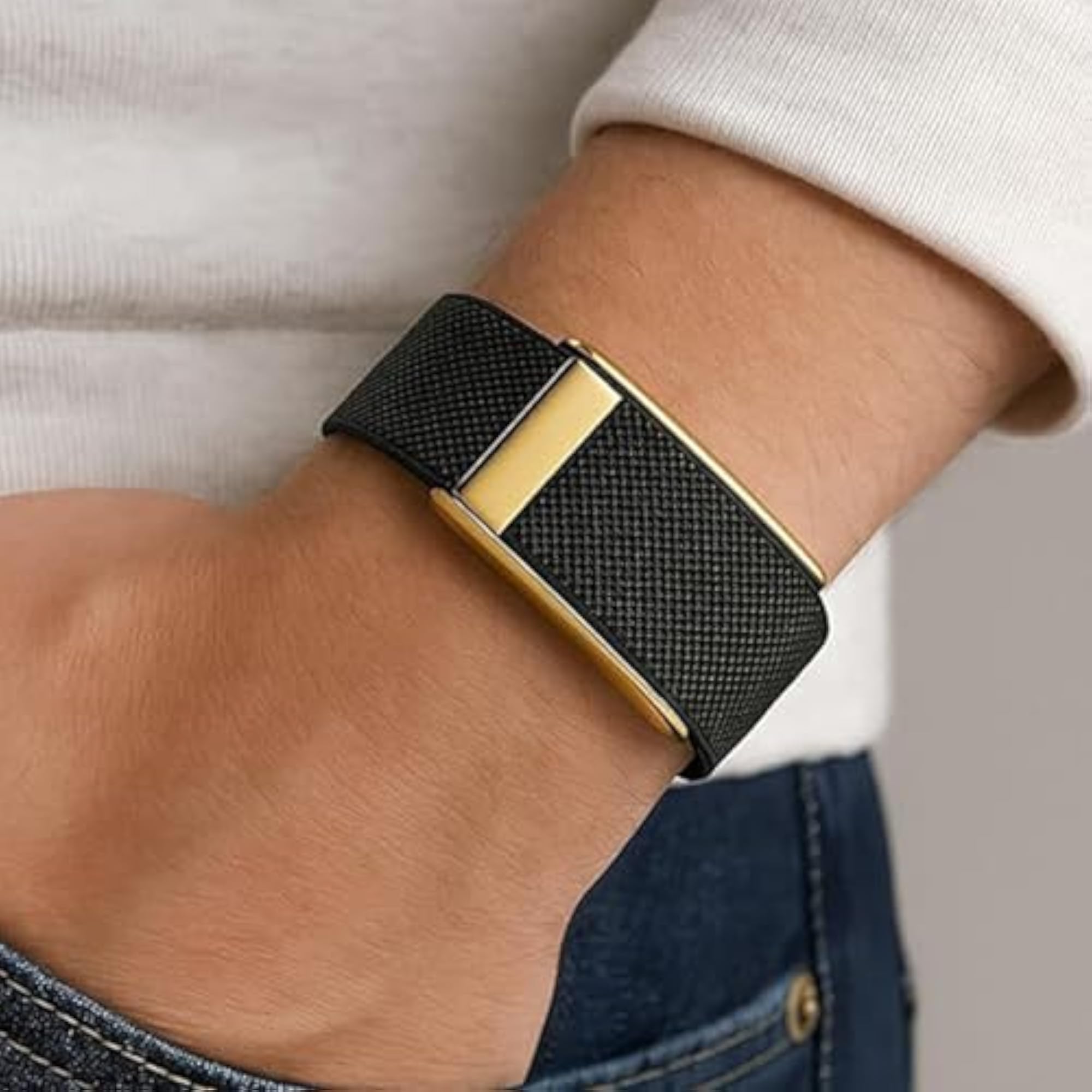 Nylon Strap for Whoop 5.0 Knit Bands, Slim & Lightweight