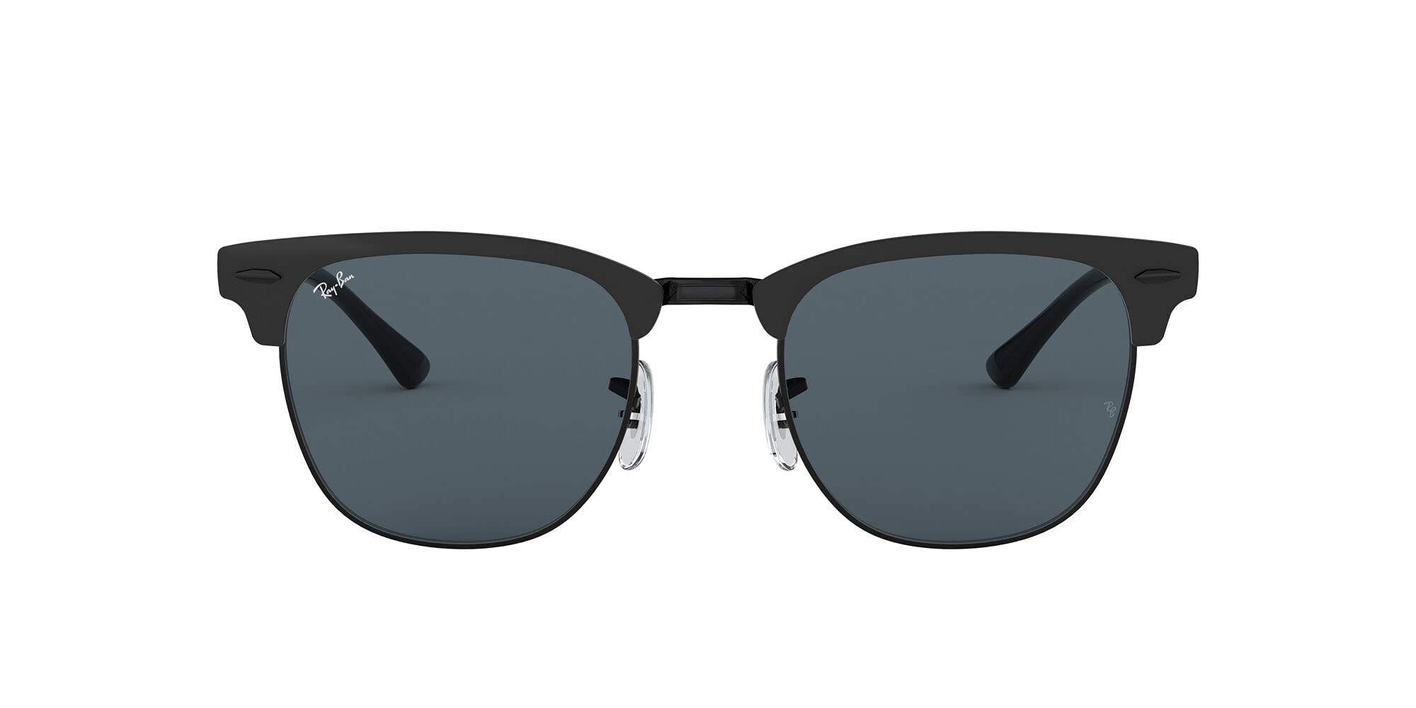 Ray-Ban 0RB3716 186/R5 51 Montures de Lunettes, Noir (Shiny Black Top Matte/Blue), Mixte Adulte