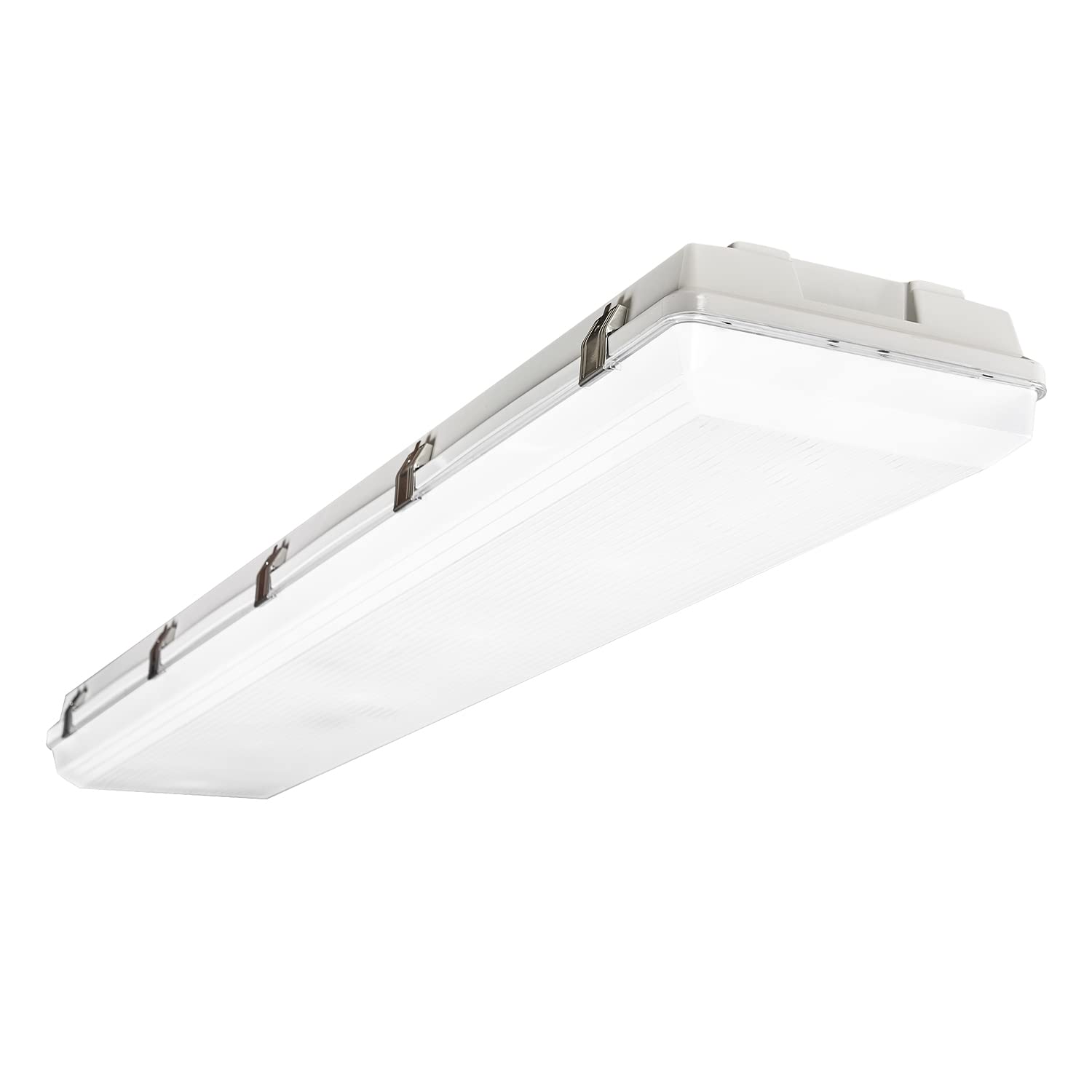 LEDONE 4ft LED Vapor Tight High Bay, Multi-Wattage 120W/150W/180W, Multi-CCT 3500K/4000K/5000K, 120-277Vac, 0-10V Dimming, IK10, IP65, CRI80, UL & DLC Listed, 1PK