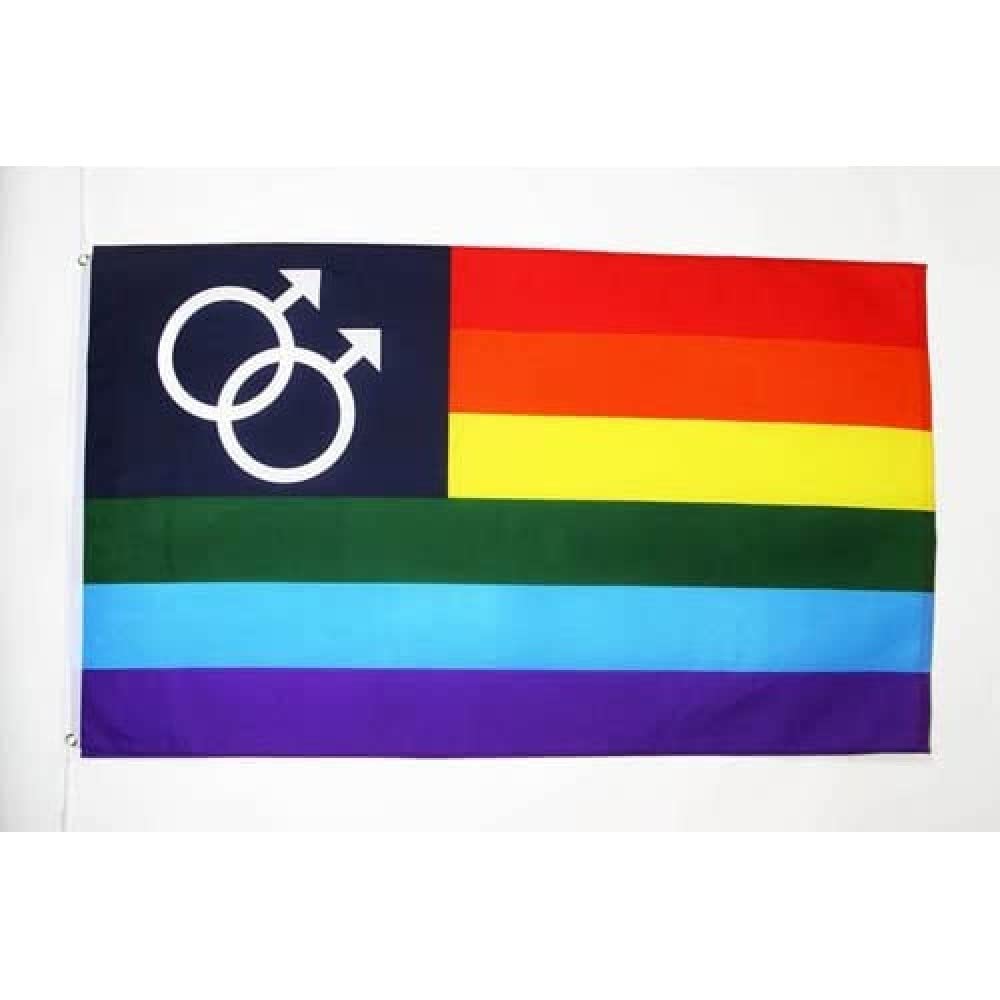 AZ FLAG - Rainbow Peace Love Happiness Flag - 2x3 Ft - 100D Polyester Gay Pride Banner with Two Metal Grommets - Fade Resistant - Vivid Colors - 2' x 3' Feet - 90x60 Cm — view 63