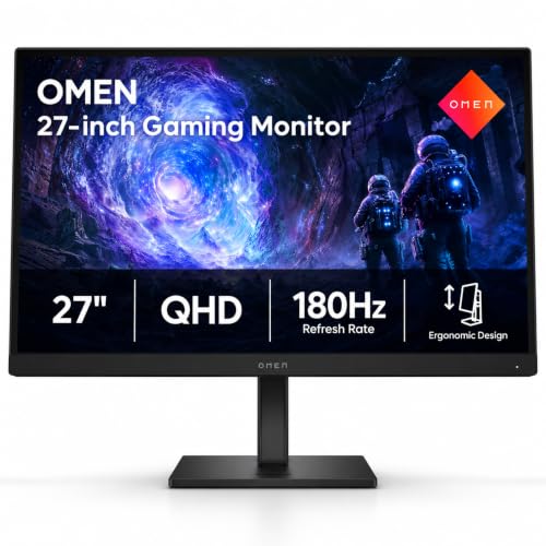 Image of OMEN 27 inch QHD 180Hz Gaming Monitor - OMEN 27q G2