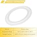 RIXIGOOD 100PCS 1.5 Inch Tri Clamp Silicone Gaskets for 1.5