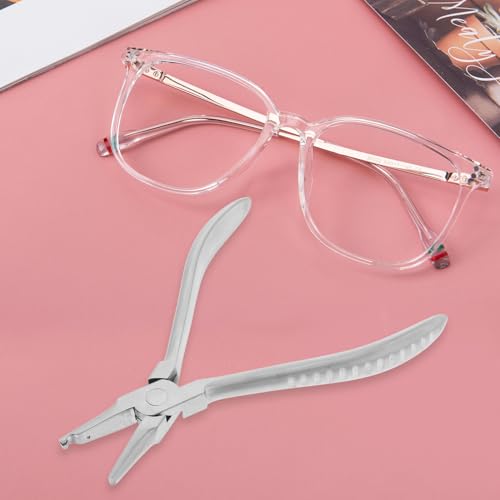 Reparación de gafas fácil con alicates Holibanna para corregir monturas y almohadillas nasales 6