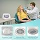 Minthouz Ultraschallreinigungsgerät 48kHz UV Ultraschallreiniger 24W Ultrasonic Cleaner 200ml Tragbar Dental Pod für Zahnschiene, Aligner, Zahnprothesen, Zahnbürstenköpfe, Retainer und Schmuck