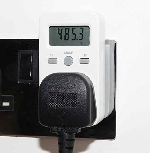Lowenergie Plug-in Energy Monitor Power Meter Electricity Electric Usage Monitoring Socket UK