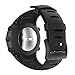 patrohoo Bands for Suunto Core Strap, Rubber Replacement Watch band for Suunto Core SS014993000,black