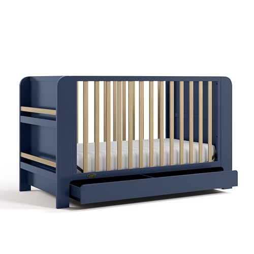 Graco Read-with-Me Navy Crib