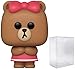 Funko Line Friends - Choco Pop! Vinyl Figure (Bundled with Compatible Pop Box Protector Case)
