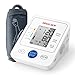 Misuratore di Pressione - Sinocare Misuratore Pressione Sanguigna da Braccio con Schermo LCD, Misurazione Automatic di Pressione Sanguigna e Battito Cardiaco, Polsino Regolabile (22cm-42cm)