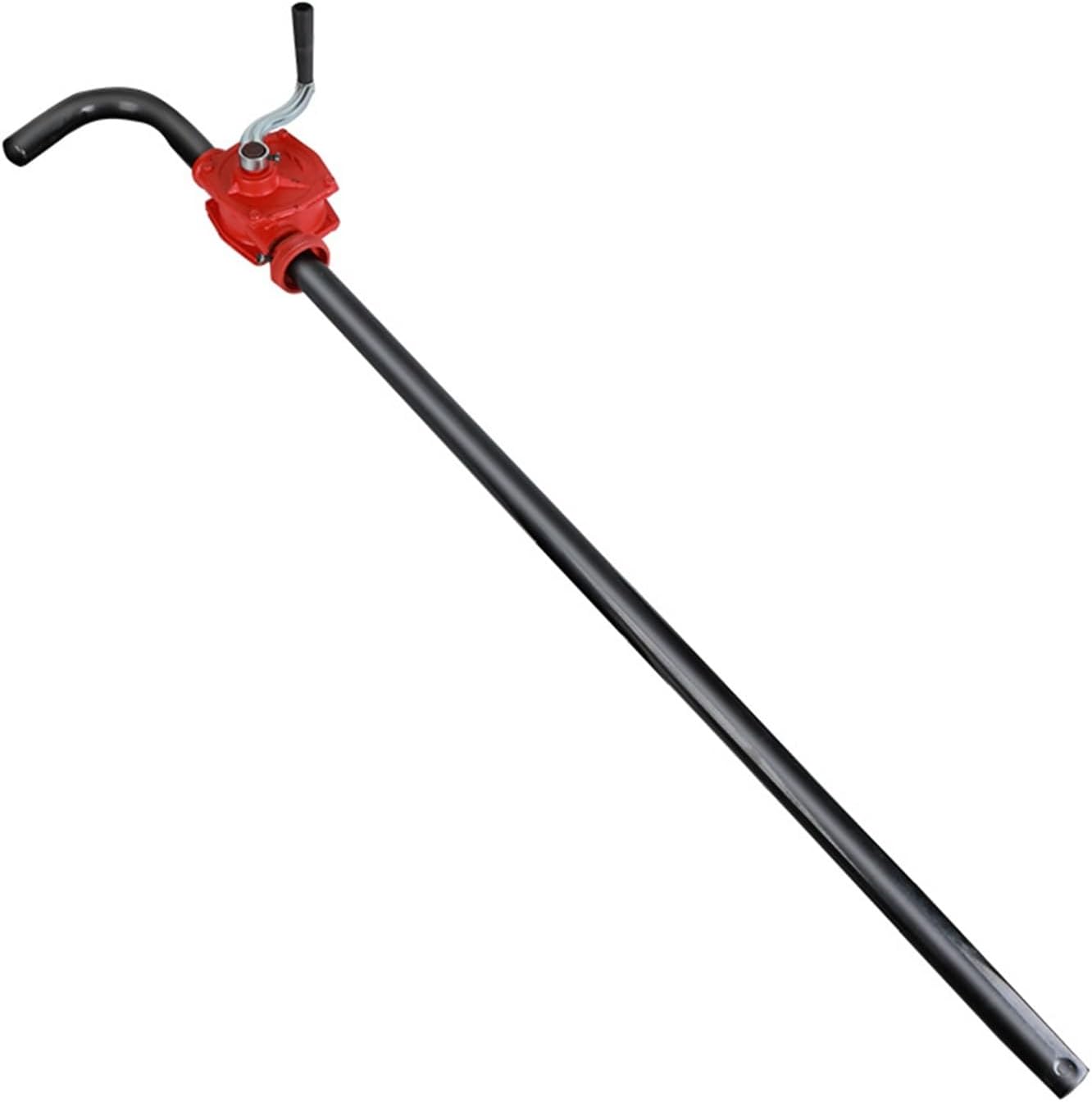Drum Pump, Manual Rotary Oil Pump Cast Iron Hand Crank Barrel 25mm 32mm,Barrel Pump(32#)