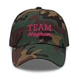 Team Meghan Markle hat, Duchess of Sussex Embroidered hat, Prince Harry Green Camo