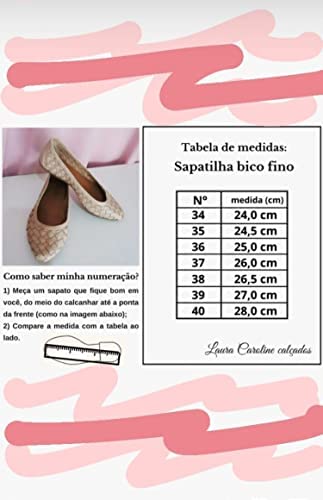 Sapatilha Feminina Em Couro Legítimo Nude Bege Trice Confort (40)