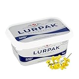 Lurpak Spreadable Salted Butter Blend 1kg – Slightly Salted Butter Spread with Rapeseed Oil – Smooth, Creamy Texture for Easy Spreading Every Time