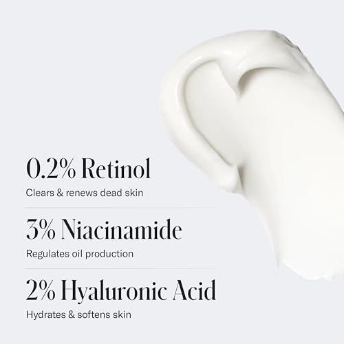 Image of Geologie Skin Repair Moisturizer Face Cream | Clear System Retinol Resurfacing Formula | For Blemish Prone Skin with Niacinamide & Hyaluronic Acid | 60 ML (Pack of 2)