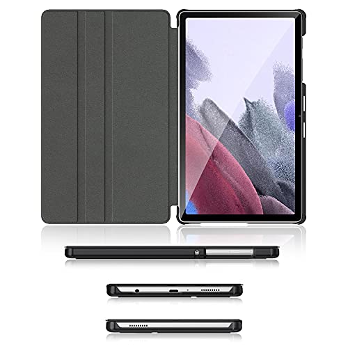 Soke Galaxy Tab A7 Lite Case 2021 8.7 Inch, Premium Shock Proof Stand Folio Case, Multi- Viewing Angles, Hard Pc Back Cover For Samsung Galaxy Tab A7 Lite Tablet [Sm-T225/T220/T227],Black #TOP2