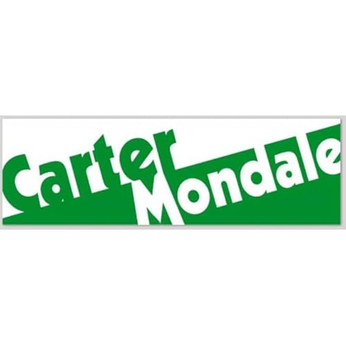 Jimmy Carter Walter Mondale Replica 1976 President Campaign - Bumper Sticker