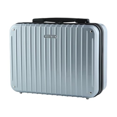 JISYIWOW�g���x���L�����[�P�[�X �w�A�h���C���[ ���[�{�b�N�X �I�[�K�i�C�U�[ �n�[�h�V�F���o�b�O �_�C�\�� HD08�p �ϏՌ� (35x28x14cm �V���o�[)