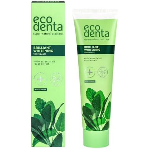 Ecodenta Whitening Toothpaste with Fluoride Cover