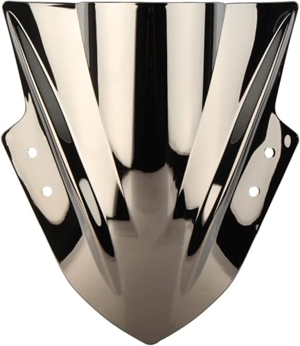 Housse de moto EX300 anti-rayures pour bulle et pare-brise réglable Ninja 300 250 argent