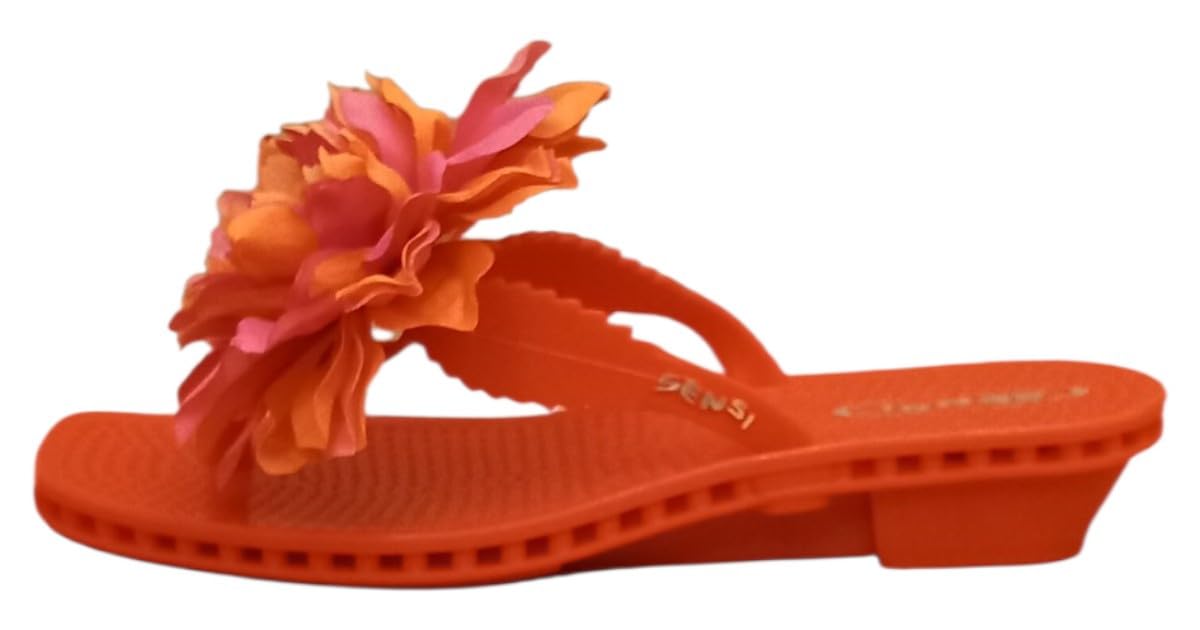 Sensi, Marylin High - Chanclas de cuña de moda casual para playa o piscina