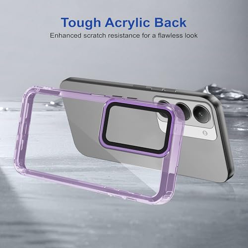 Image of Zapcase Back Case Cover for Realme P3x 5G | Compatible for Realme P3x 5G Back Cover | Case Cover with Camera Protection | (TPU + PC | Translucent Purple)
