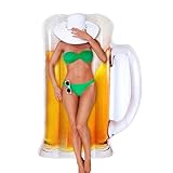 Schwimmbadschwimmer Erwachsene – Aufblasbare Lounge-Design In Bierform, Unterstützung...