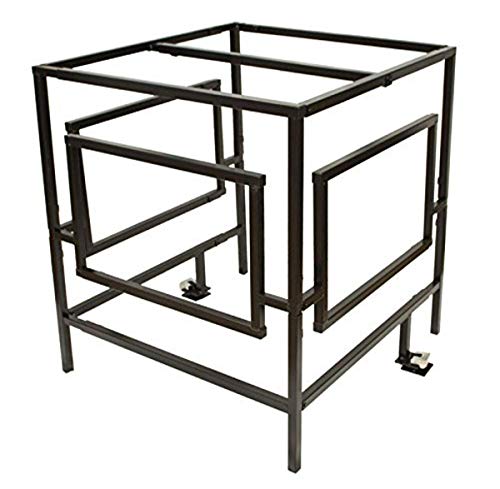 ACGU Security Cage Kit W 2 Locks and Extra Bar, Black