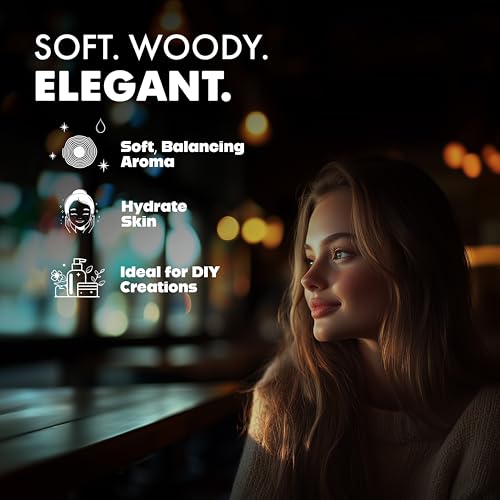 Esslux Rosewood Essential Oil - 100% Pure Natural Rosewood Oil for Aromatherapy, Skin & Hair | Invigorating Scent for Diffusers & Soap Making | Promote Relaxation & Well-Being (30ml)