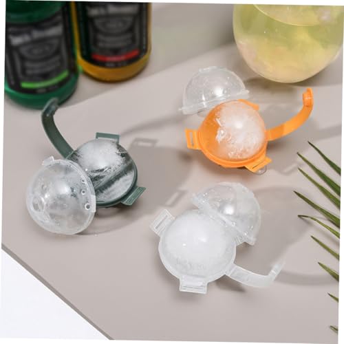 Molde para hielo esférico de plástico verde 12 piezas miniatura 6